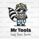 Tools Raccoon Logo